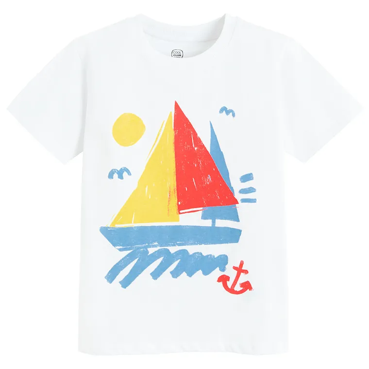 Cool Club, T-shirt chłopięcy, mix, zestaw, 2 szt.