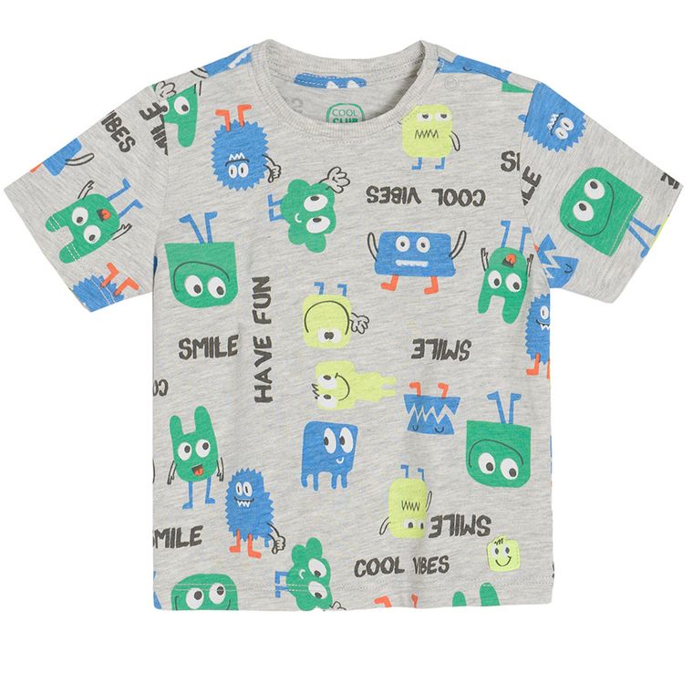 Cool Club, T-shirt chłopięcy, mix, zestaw, 3 szt.