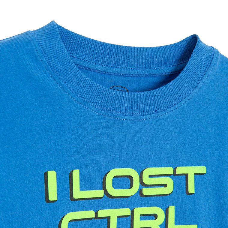 Cool Club, T-shirt chłopięcy, niebieski