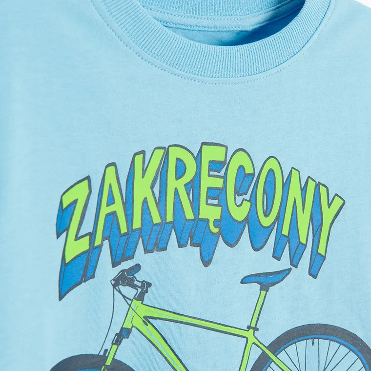 Cool Club, T-shirt chłopięcy, niebieski