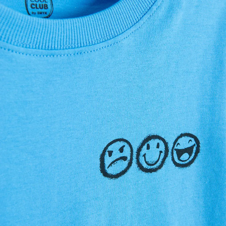 Cool Club, T-shirt chłopięcy, niebieski