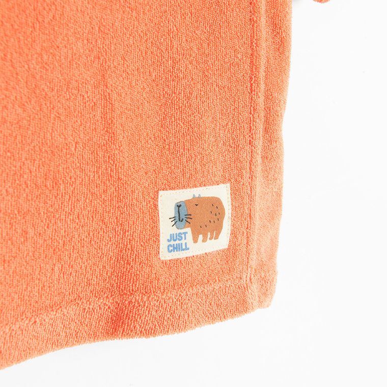 Cool Club, T-shirt chłopięcy, pomarańczowy