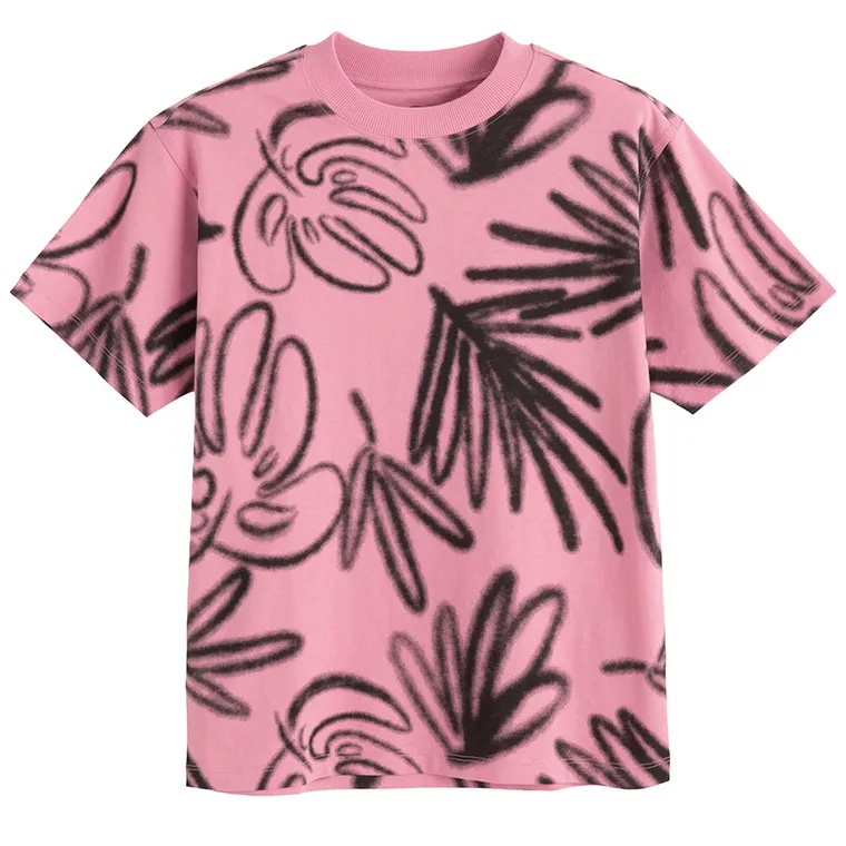 Cool Club, T-shirt chłopięcy, różowy