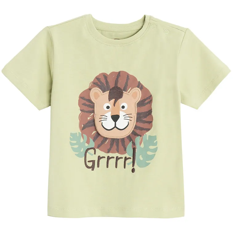 Cool Club, T-shirt chłopięcy, zielony