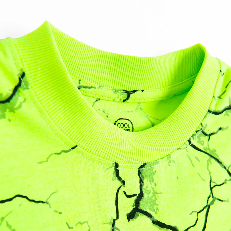 Cool Club, T-shirt chłopięcy, zielony