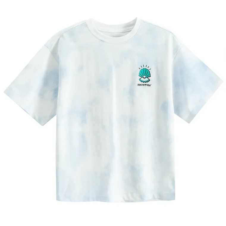 Cool Club, T-shirt dziewczęcy, biały, Monster High