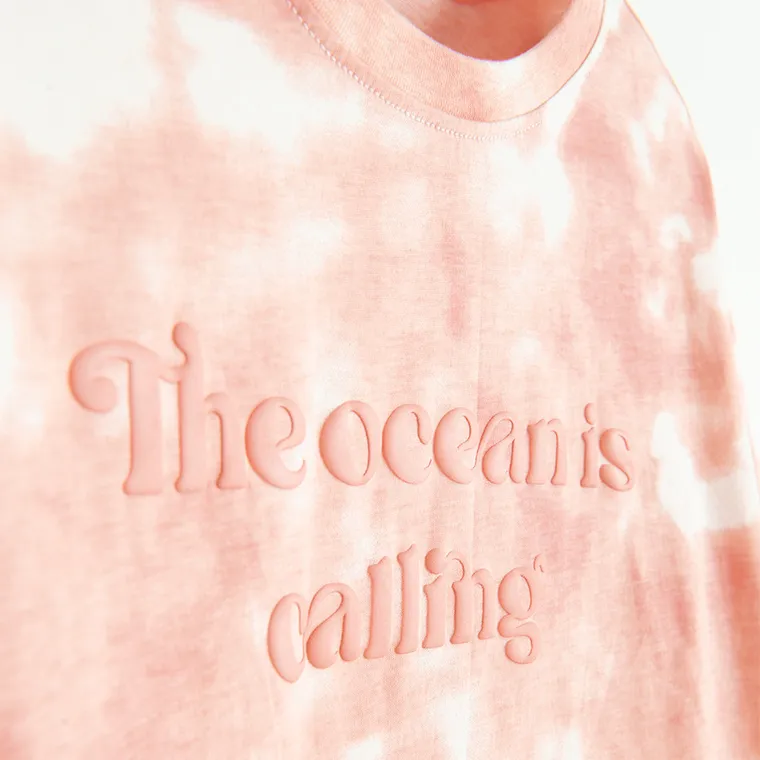 Cool Club, T-shirt dziewczęcy, crop top, mix