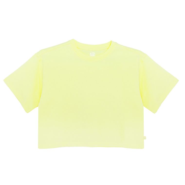 Cool Club, T-shirt dziewczęcy, crop top, mix, zestaw, 5 szt.