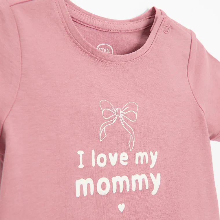 Cool Club, T-shirt dziewczęcy, fioletowy