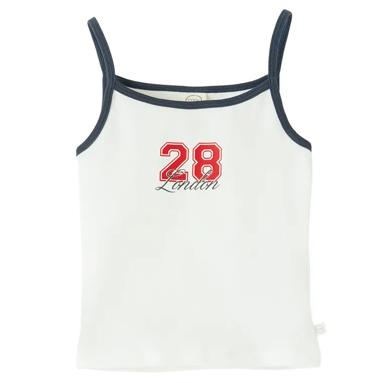 Cool Club, T-shirt dziewczęcy na ramiączka, mix, zestaw, 4 szt.