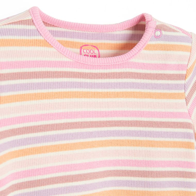 Cool Club, T-shirt dziewczęcy, różowy