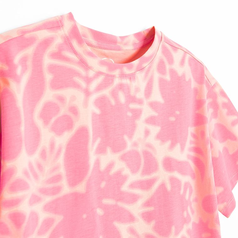 Cool Club, T-shirt dziewczęcy, różowy