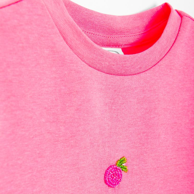 Cool Club, T-shirt dziewczęcy, różowy