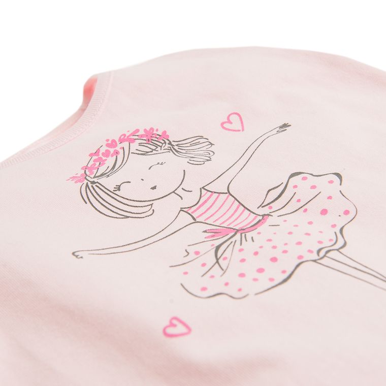 Cool Club, T-shirt dziewczęcy, różowy, Oh sweet