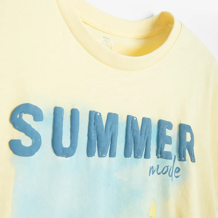 Cool Club, T-shirt dziewczęcy, żółty