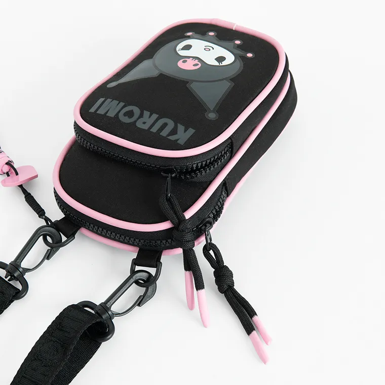 Cool Club, Torebka dziewczęca, czarna, Kuromi