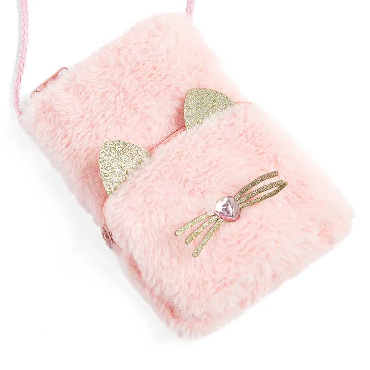 Cool Club, torebka na telefon, pluszowa