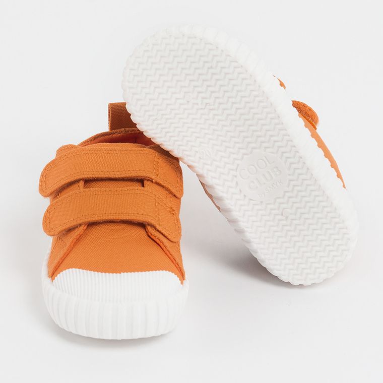 Cool Club, Trampki chłopięce, pomarańczowe, podeszwa Barefoot