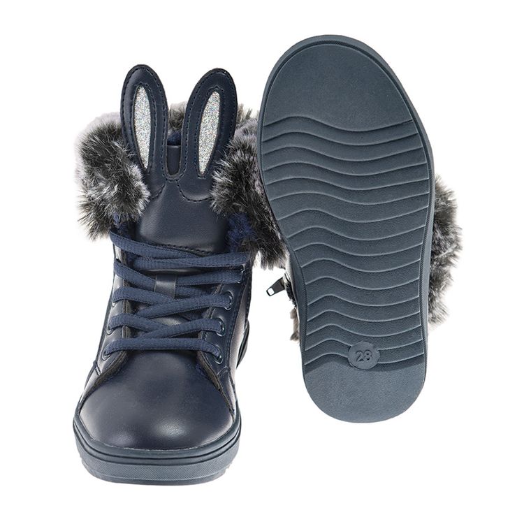 Cool Club, Trzewiki dziewczęce, granatowe, ocieplane