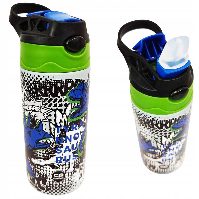 Coolpack, Bono, butelka termiczna, T-rex, 350 ml