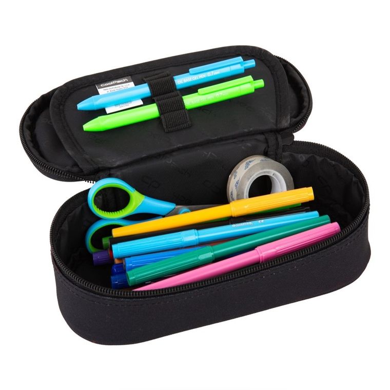 CoolPack, Campus, piórnik owalny, Ashh