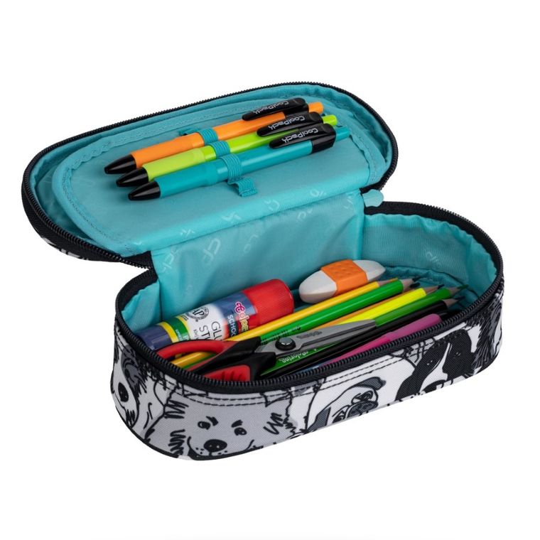 CoolPack, Campus, piórnik owalny, Dogs Planet