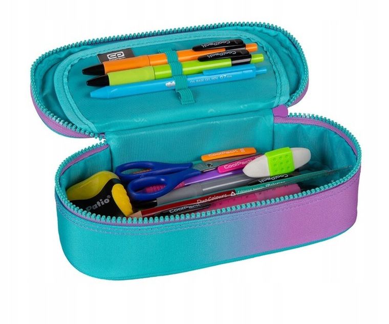 CoolPack, Campus, piórnik owalny, Gradient Blueberry