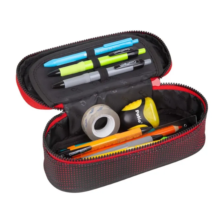 CoolPack, Campus, piórnik owalny, Gradient Cranberry