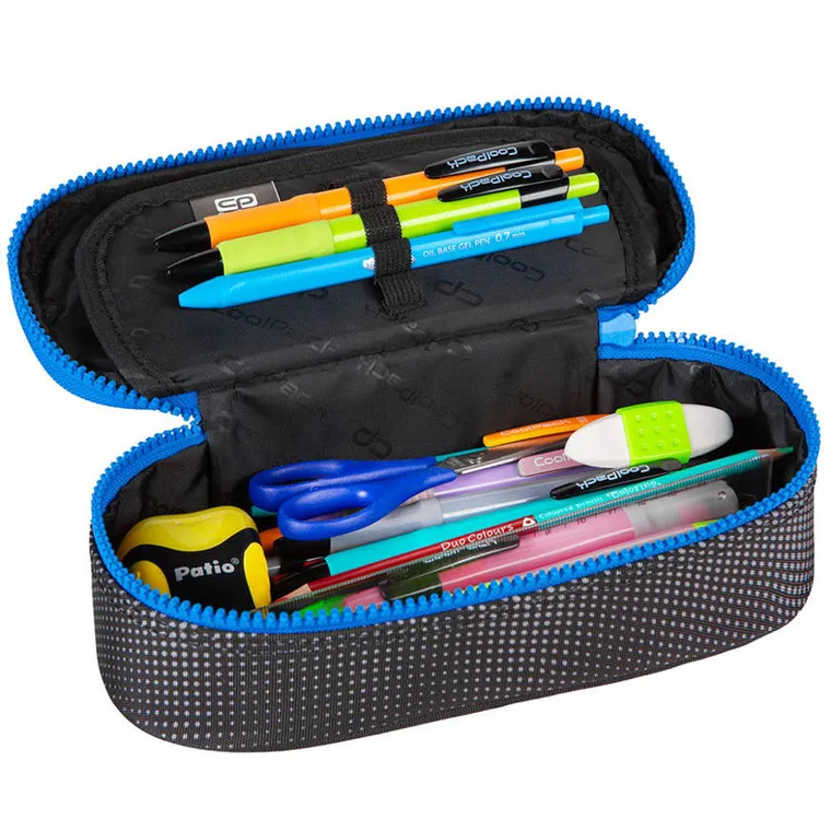 CoolPack, Campus, piórnik owalny, Gradient Grey