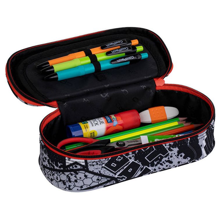 CoolPack, Campus, piórnik owalny, Grey Ball