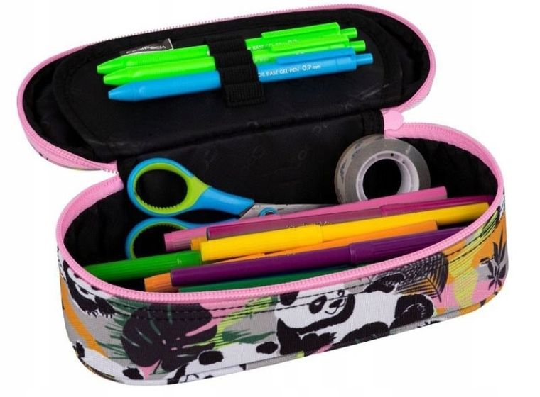 CoolPack, Campus, piórnik owalny, Panda Gang
