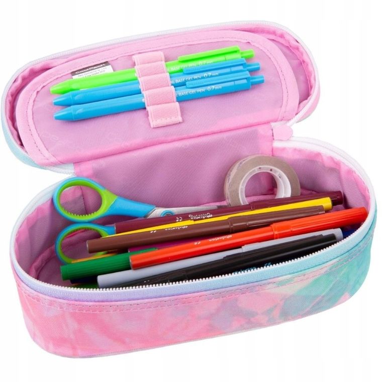 CoolPack, Campus, piórnik owalny, Tie Dye