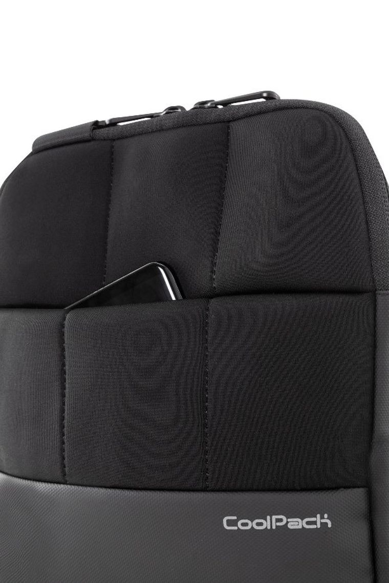CoolPack, Clip, torba na ramię, czarna