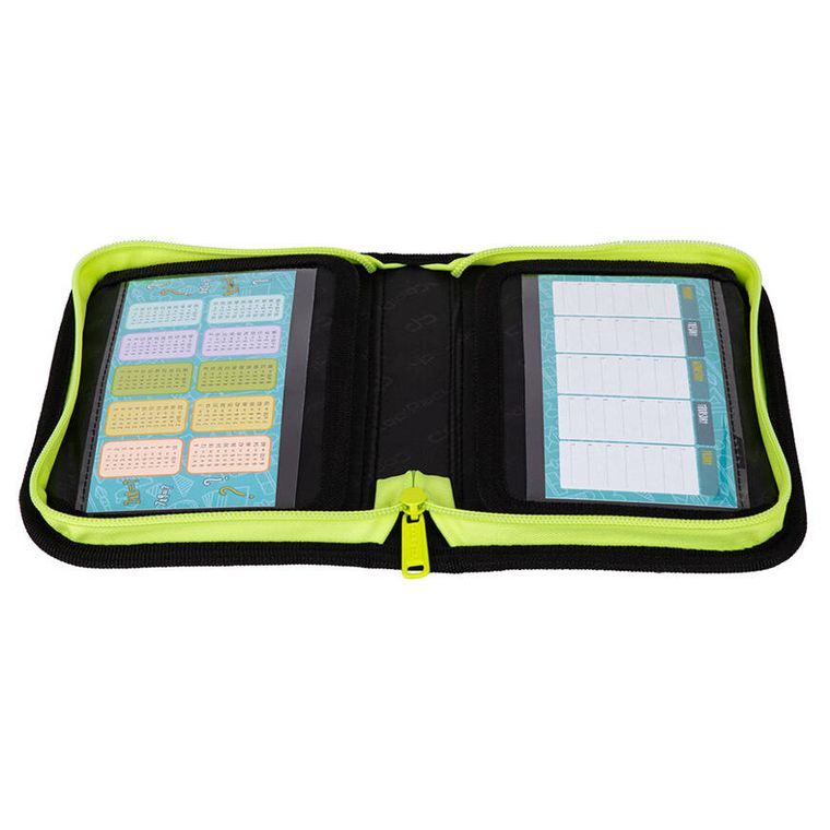 CoolPack, Clipper, piórnik rozkładany, pojedynczy, z wyposażeniem, Panda Gang