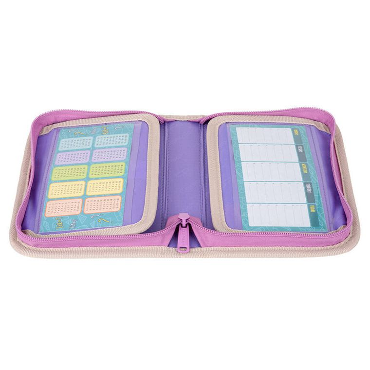 CoolPack, Clipper, piórnik rozkładany, pojedynczy, z wyposażeniem, White Bunny