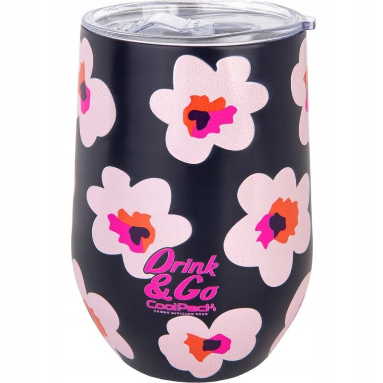 CoolPack, Coffee Mug, kubek termiczny, 500 ml, Flores Nina