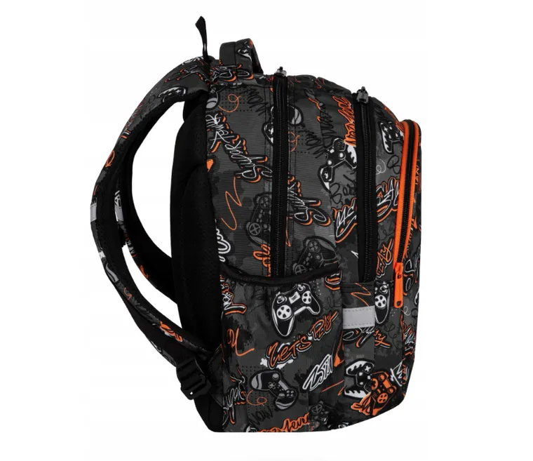 CoolPack, Jerry, plecak szkolny, 3-komorowy, Gamer