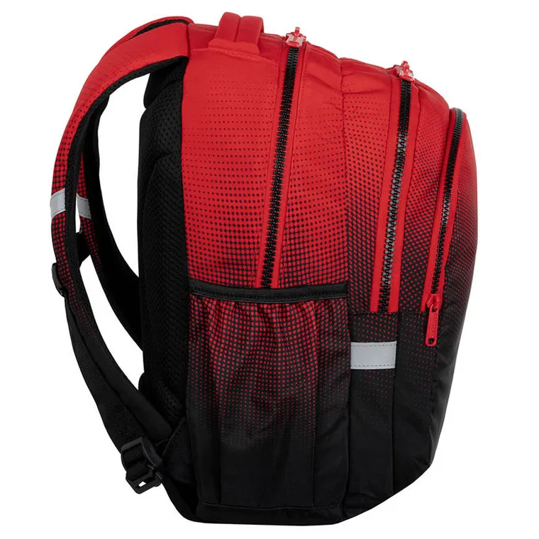 CoolPack, Jerry, plecak szkolny, 3-komorowy, Gradient Cranberry