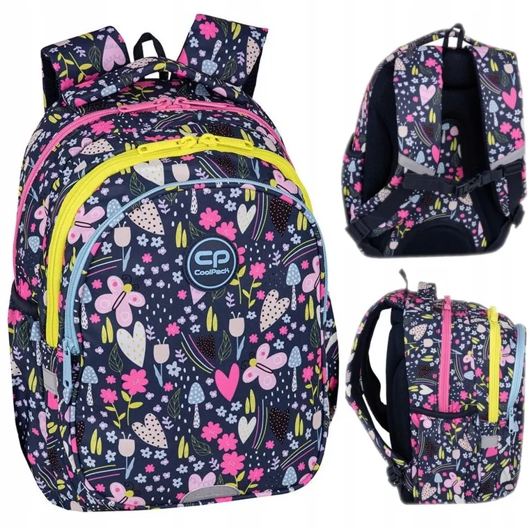 CoolPack, Jerry, plecak szkolny, 3-komorowy, In the garden