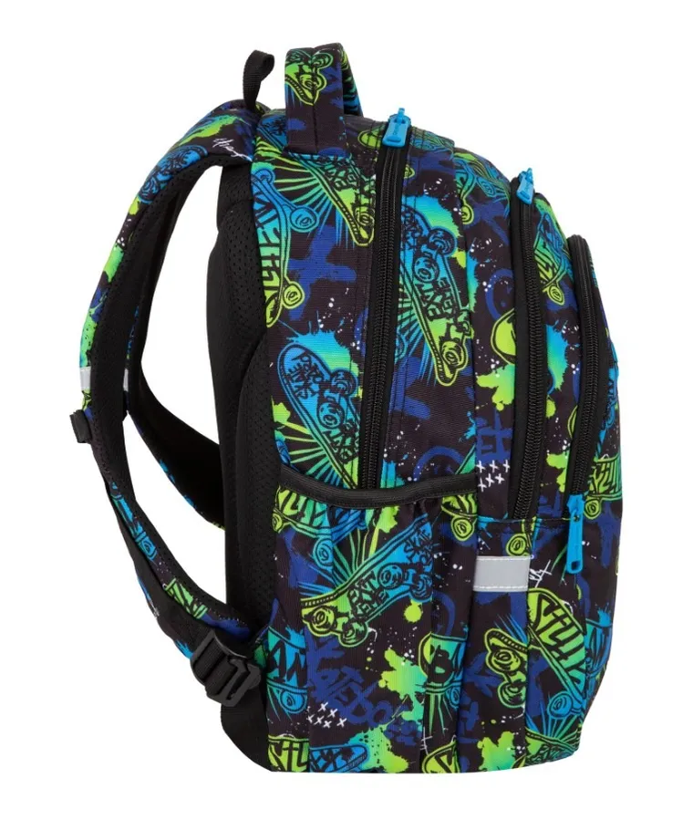 CoolPack, Jerry, plecak szkolny, 3-komorowy, Skate Night