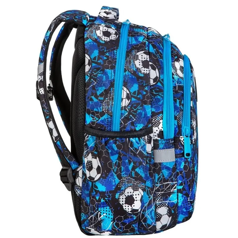 CoolPack, Jerry, plecak szkolny, 3-komorowy, Soccer