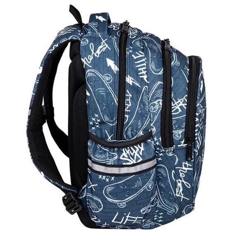 CoolPack, Jerry, plecak szkolny, 3-komorowy, Street Life