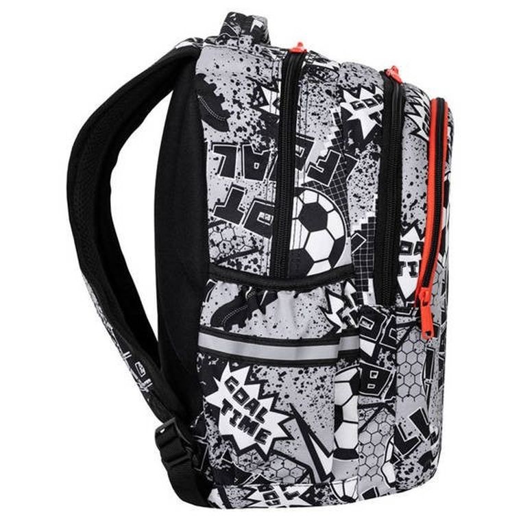 CoolPack, Joy S, plecak szkolny, 3-komorowy, Grey Ball
