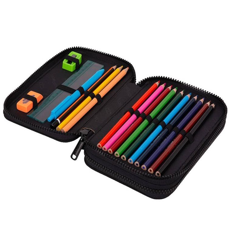 CoolPack, Jumper 2, piórnik rozkładany, podwójny, z wyposażeniem, Don'T Do It