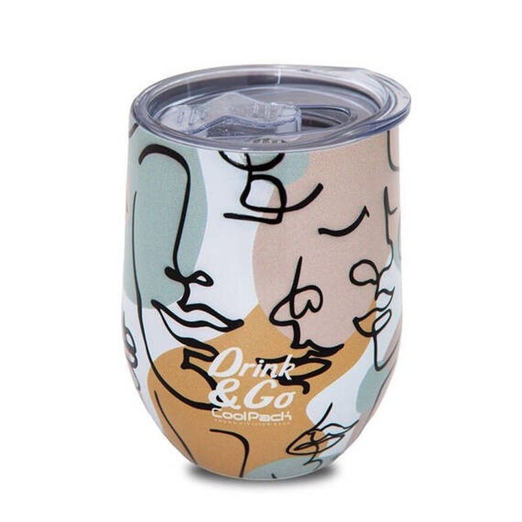 CoolPack, kubek termiczny, Coffee Mug Art Deco, 350 ml