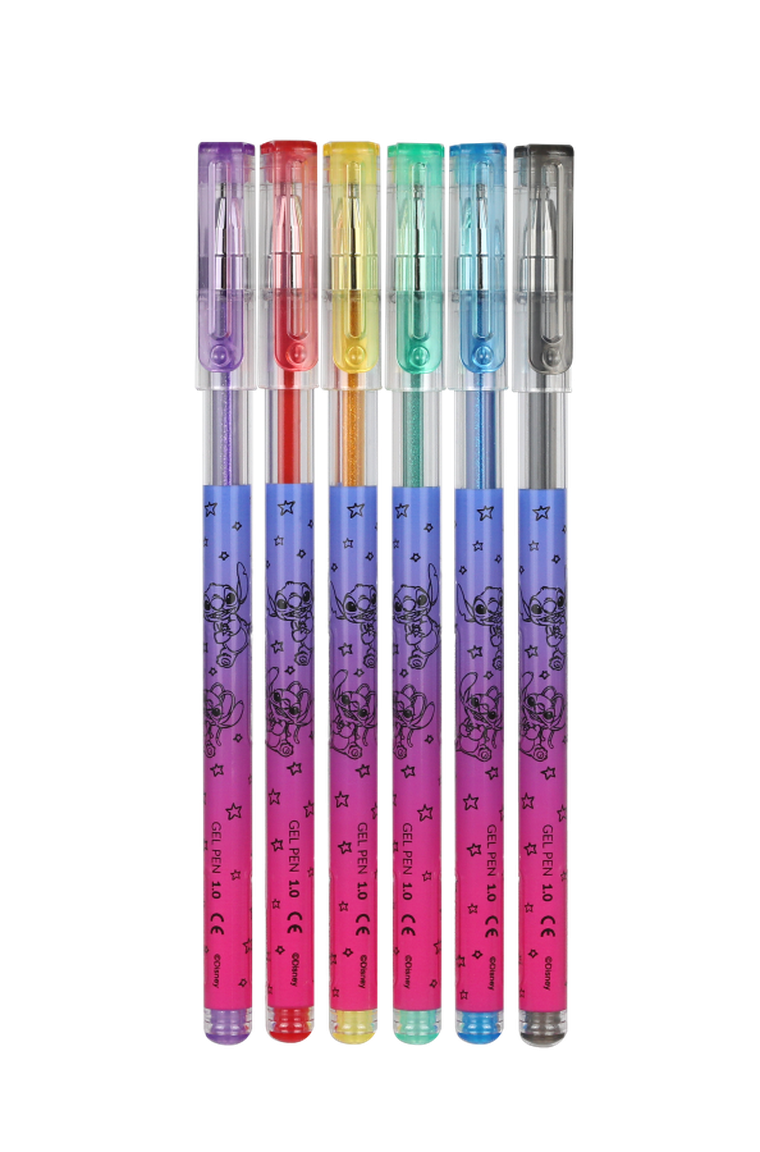 CoolPack, Lilo i Stitch, długopisy brokatowe, 6 kolorów