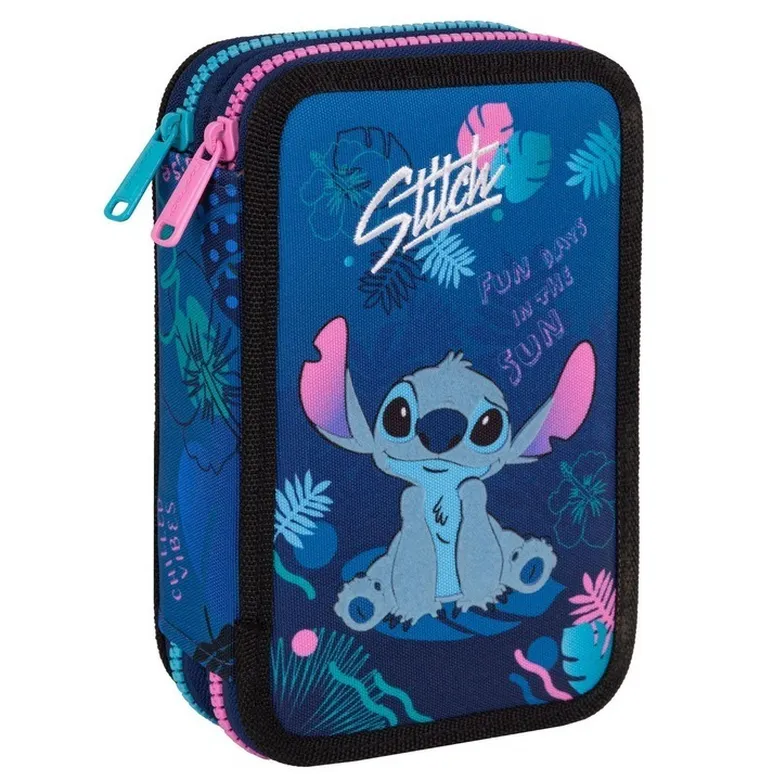 Coolpack, Lilo i Stitch, Jumper 2, piórnik rozkładany, podwójny, z wyposażeniem