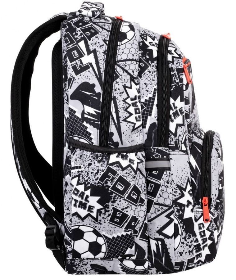 CoolPack, Pick, plecak szkolny, 2-komorowy, Grey Ball