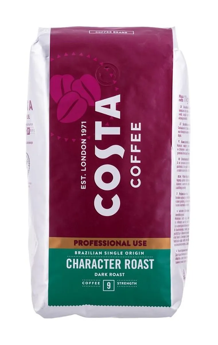 Costa Coffee, Professional, Brazilian Single Origin, kawa ziarnista, 1 kg