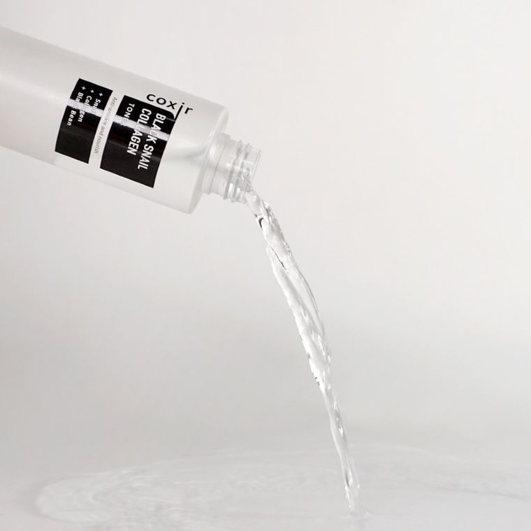 Coxir, Black Snail Collagen Line, regenerujący tonik z mucyną ślimaka i kolagenem, 150 ml